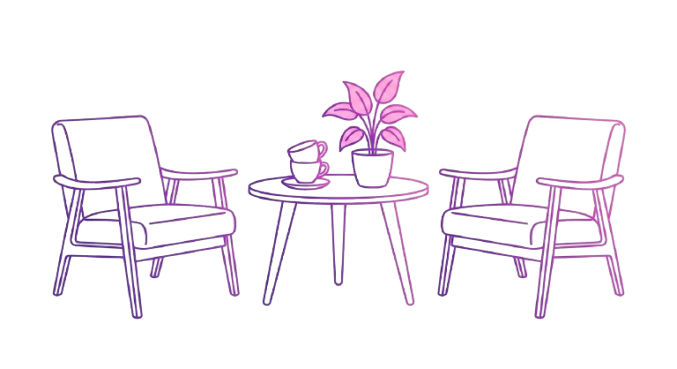 We're Here for You - Tap a Table